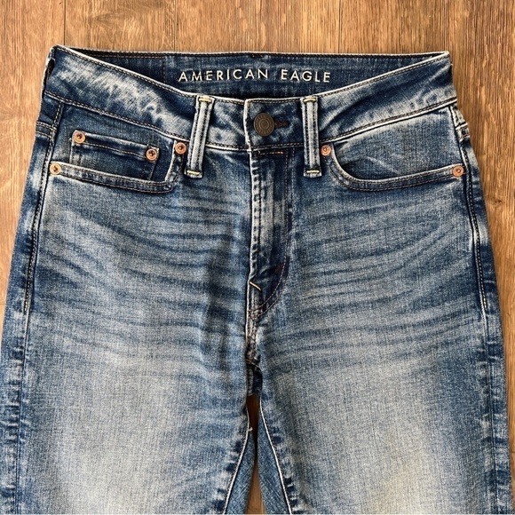 American Eagle AirFlex+ Slim Straight Jean - Picture 5 of 11